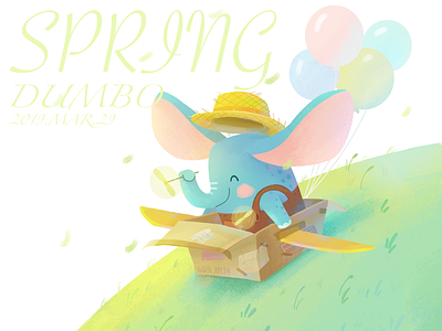 Dumbo illustrations