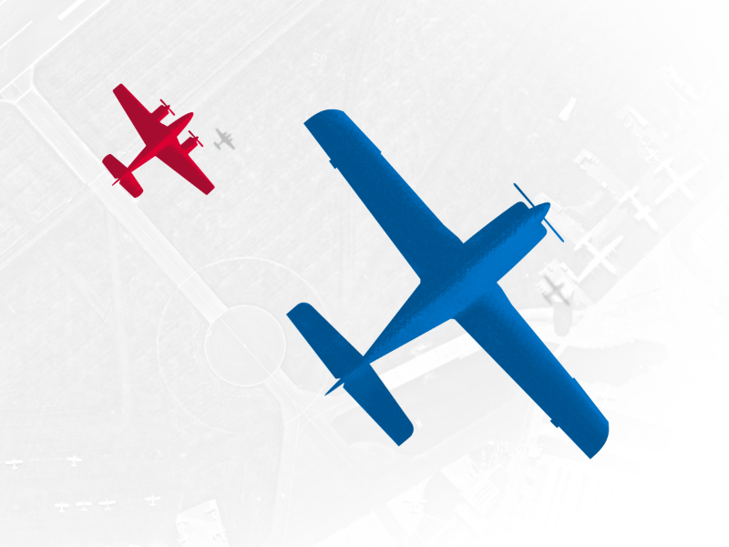 For the birds plane prop flying aerial clouds
