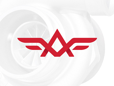 Aeroforce Logo_v2 a arrow aviation f logo shadow turbo turbocharger up wings