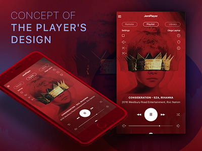 Player's design app concep designer interface interface designer ios iphone mobile app player ui players ui ux uxui uxuidesign