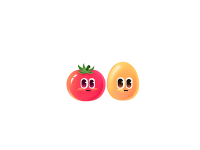 火花Chat-互动表情2 angry animation color colour design doubt drawing duck egg fire fish gif illustration moon star tomato