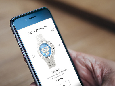 Invicta Watch Mobile Design