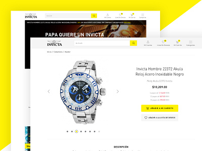 Invicta Watch Desktop