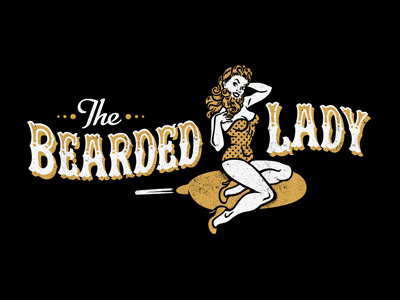 The Bearded Lady food truck pin up the bearded lady