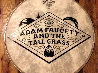 Adam Faucett Drumhead adam faucett drumhead ouija board