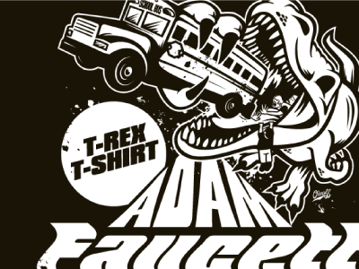 T-Rex T-Shirt adam faucett t rex