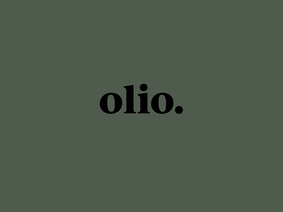 Olio logo branding design logo restaurant brand