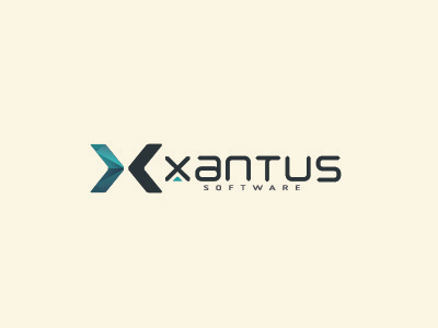 Xantus logo online software technology web
