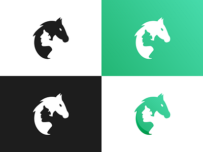 Horse Behavior Trainer design illustration ui