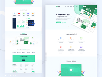 Software Landing Page