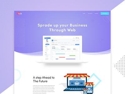 Marketing Web Landing Page