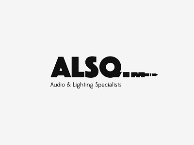 ALSQ Logo branding clean creative design illustrator logo logotype modern type typography vector