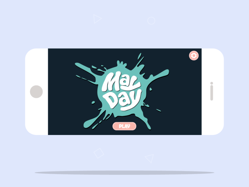Mobile game Mayday adobe aftereffect game menu mobile mobile game motion ui
