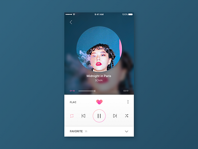 Music Player App app daily mobile music player ui ux
