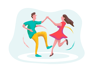 Dancing Illustration illustration illustrator vector