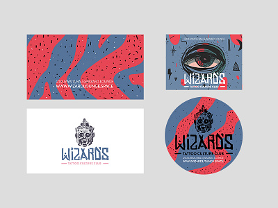 WizardsLounge design illustration typography vector