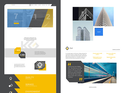 Construction Company Website Design