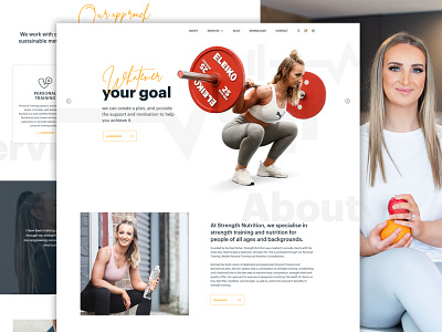 Nutrition Coach Website | Responsive Website Design