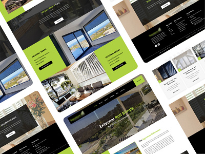 Home Improvement Solutions Company Website Design design responsive design ui web design website design