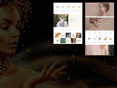 Diamond Jewellery Shopify Store UI UX Design design shopify shopify store ui ux web design website design