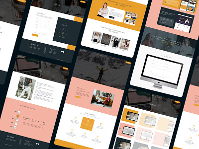 Graphics Design Agency Website UI UX Design