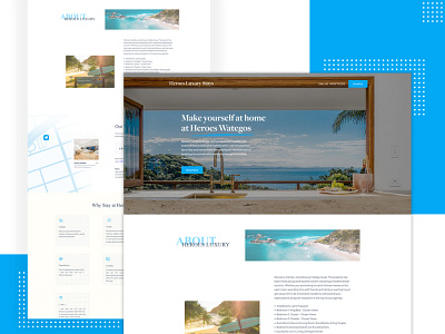 Luxury Holiday House | UIUX Layout creativity graphic design holidayhouse holidaystay luxurystay responsive design ui ui design uiux uiux design user interface ux ux design web design web designer web developer web development website design