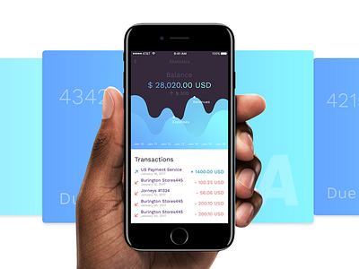 Monitor Expenses / Revenue App Concept app card credit expanses ios iphone mobile payments revenue ui uiux ux