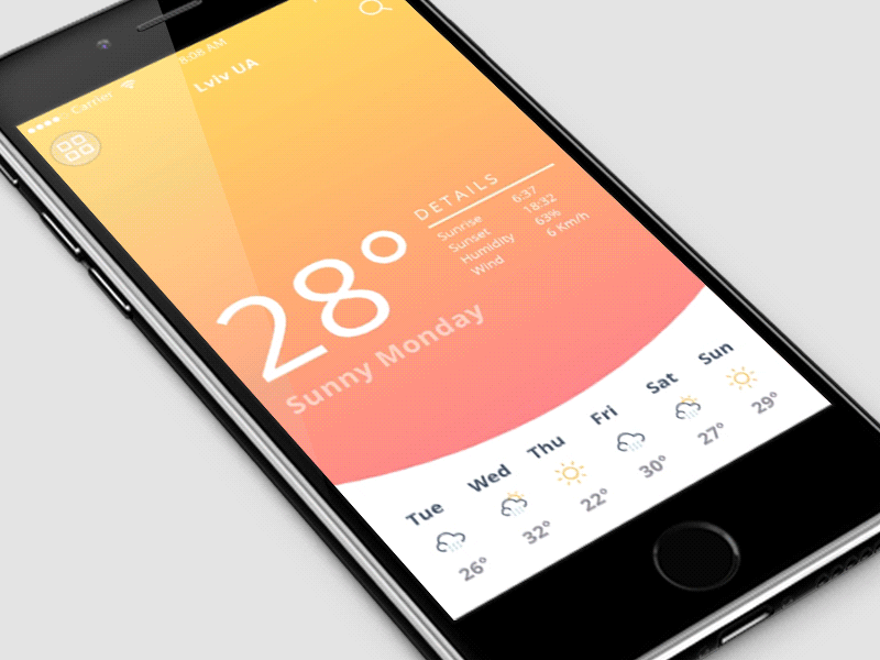 Weather App Concept