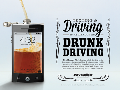 Texting vs. Drunk alcohol drinking drive driving drunk phone texting zero fatalities