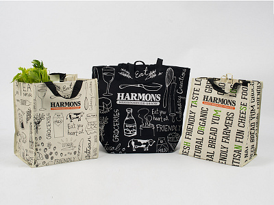 Reusable Shopping Bags food grocery harmons reusable bags shopping