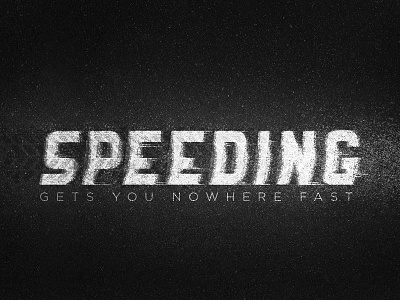 Speeding while Driving