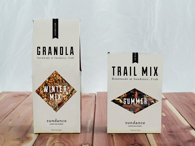 Sundance Packaging Exploration exploration food granola healthy package design packaging robert redford sundance type