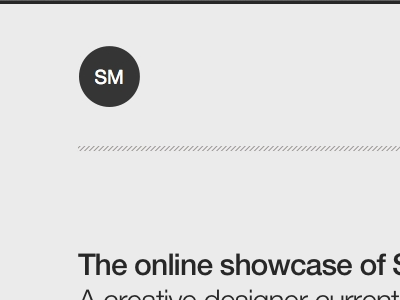 Old portfolio web design art direction branding circles clean design graphic design helvetica interface design minimalistic modern photoshop portfolio simple typography ui ui design web design website