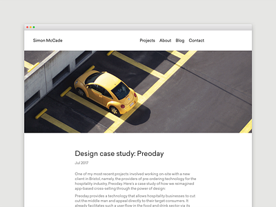 Blog - Design case study: Preoday