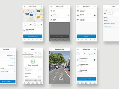 Preoday - Mobile App Designs