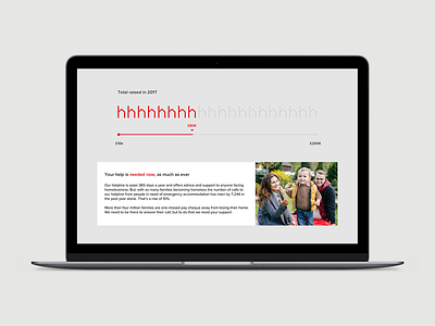 Charity Website Design branding charity design macbook pitch ui web web design website design