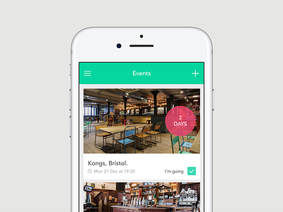 Tipsy - Mobile App - Events app app design branding concept conceptual design mobile app organise social socialising ui ui design