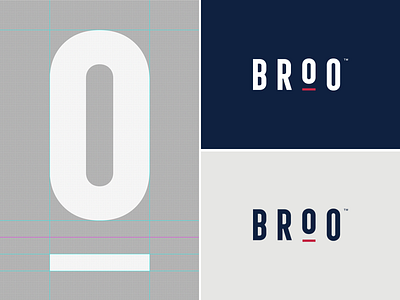 Broo - Logo Design Detail brand brand identity branding bristol bubble tea identity logo logo design