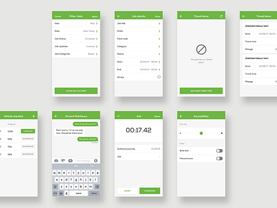 Clik Jobs - App Design