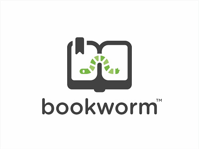 Day 14 of #thirtylogos challenge: BookWorm