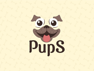 Day 15 of #thirtylogos challenge: Pups design dog logo pet pets pup pups thirtylogos