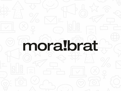 Day 22 of #thirtylogos challenge: Moralbrat design logo personal thirtylogos