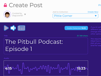 Create Audio Post design startup