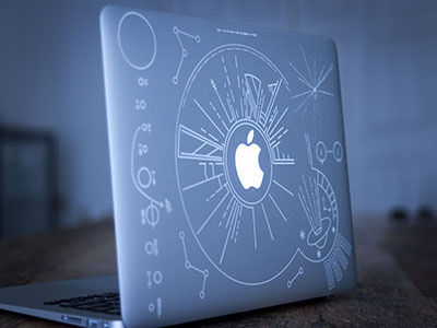 Kugo Laptop apple design designer engrave graphic kugo laser mac rva