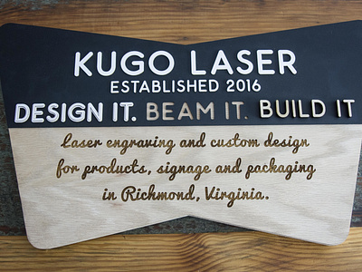 Kugo Lobby Sign