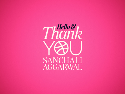 Thank You Dribbble