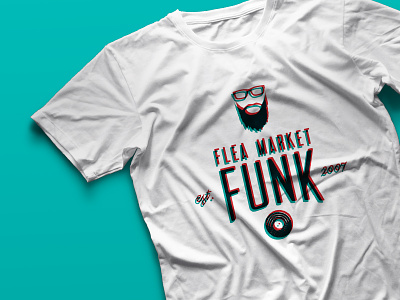 Flea Market Funk T-Shirt icons logos t-shirt typography