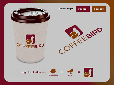 CoffeeBird Logo Design