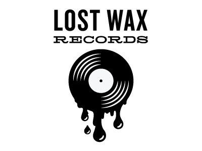 Lost Wax Records Logo label logo lost record vector wax