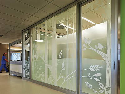 Seattle Children's Hospital ~ Building Hope environments illustration surface design vinyl